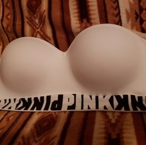 PINK VS seamless push up Bandeau